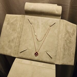 Gorgeous 18k Van Cleef & Arpels Special Holiday Edition Bullseye Clover Alhambra